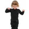 Термофутболка Turbat Yeti Top Kids дитяча anthracite black чорна