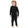 Термофутболка Turbat Yeti Top Kids дитяча anthracite black чорна