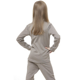 Термофутболка Turbat Yeti Top Kids дитяча  сіра