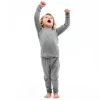 Термофутболка Turbat Yeti Top Kids дитяча cloudburst grey темно-сіра