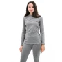 Термофутболка Turbat Yeti Top Wms жіноча cloudburst grey темно-сіра
