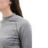 Термофутболка Turbat Yeti Top Wms жіноча cloudburst grey темно-сіра