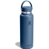 Термопляшка Hydro Flask 1.2 L Wide Flex Cap harbor blue темно-синя
