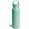 Термопляшка Hydro Flask 1.2 L Wide Flex Cap mermaid green зелена