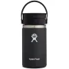 Термопляшка Hydro Flask 350 ml Wide Flex Sip Lid black чорна