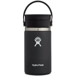 Термопляшка Hydro Flask 350 ml Wide Flex Sip Lid black чорна