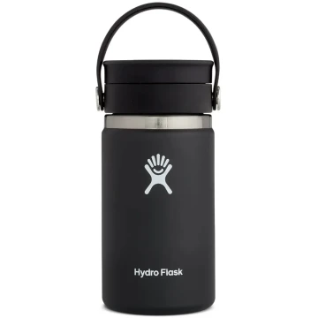 Термопляшка Hydro Flask 350 ml Wide Flex Sip Lid black чорна