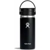 Термопляшка Hydro Flask 450 ml Wide Flex Sip Lid black чорна