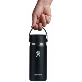 Термопляшка Hydro Flask 450 ml Wide Flex Sip Lid black чорна