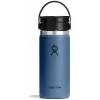 Термопляшка Hydro Flask 450 ml Wide Flex Sip Lid harbor blue темно-синя