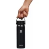 Термопляшка Hydro Flask 600 ml Wide Flex Sip Lid black чорна