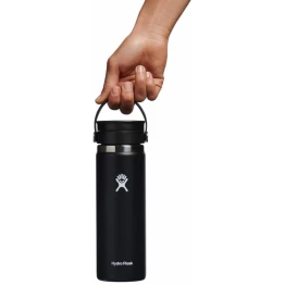 Термопляшка Hydro Flask 600 ml Wide Flex Sip Lid black чорна
