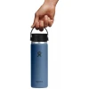 Термопляшка Hydro Flask 600 ml Wide Flex Sip Lid harbor blue темно-синя