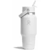 Термопляшка Hydro Flask 700 ml Wide Flex Straw Travel Bottle white біла