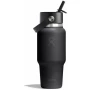 Термопляшка Hydro Flask 700 ml Wide Flex Straw Travel Bottle black чорна