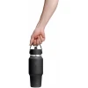 Термопляшка Hydro Flask 700 ml Wide Flex Straw Travel Bottle black чорна