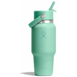 Термопляшка Hydro Flask 700 ml Wide Flex Straw Travel Bottle mermaid green зелена