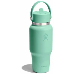 Термопляшка Hydro Flask 700 ml Wide Flex Straw Travel Bottle mermaid green зелена
