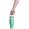Термопляшка Hydro Flask 700 ml Wide Flex Straw Travel Bottle mermaid green зелена