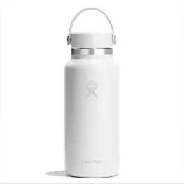 Термопляшка Hydro Flask 950 ml Wide Flex Cap white біла