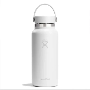 Термопляшка Hydro Flask 950 ml Wide Flex Cap white біла