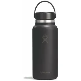 Термопляшка Hydro Flask 950 ml Wide Flex Cap black чорна