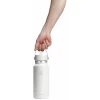 Термопляшка Hydro Flask 950 ml Wide Flex Straw Cap white біла