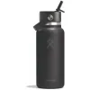 Термопляшка Hydro Flask 950 ml Wide Flex Straw Cap black чорна Термопляшка Hydro Flask 950 ml Wide Flex Straw Cap black чорна
