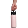 Термопляшка Hydro Flask 950 ml Wide Flex Straw Cap trillium рожева