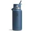 Термопляшка Hydro Flask 950 ml Wide Flex Straw Cap harbor blue темно-синя Термопляшка Hydro Flask 950 ml Wide Flex Straw Cap harbor blue темно-синя