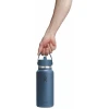 Термопляшка Hydro Flask 950 ml Wide Flex Straw Cap harbor blue темно-синя Термопляшка Hydro Flask 950 ml Wide Flex Straw Cap harbor blue темно-синя