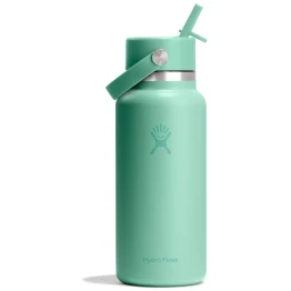 Термопляшка Hydro Flask 950 ml Wide Flex Straw Cap mermaid green зелена