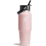 Термопляшка Hydro Flask 950 ml Wide Flex Straw Travel Bottle trillium рожева