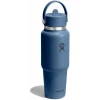 Термопляшка Hydro Flask 950 ml Wide Flex Straw Travel Bottle harbor blue темно-синя