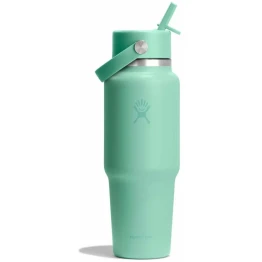 Термопляшка Hydro Flask 950 ml Wide Flex Straw Travel Bottle mermaid green зелена