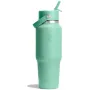 Термопляшка Hydro Flask 950 ml Wide Flex Straw Travel Bottle mermaid green зелена