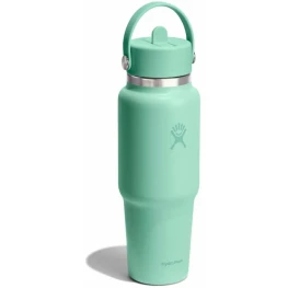 Термопляшка Hydro Flask 950 ml Wide Flex Straw Travel Bottle mermaid green зелена