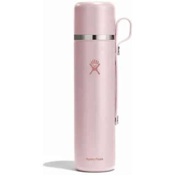 Термос Hydro Flask 1 L Hot Flask And Cup trillium рожевий