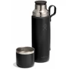 Термос Hydro Flask 800 ml Hot Flask And Cup black чорний
