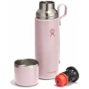 Термос Hydro Flask 800 ml Hot Flask And Cup trillium рожевий