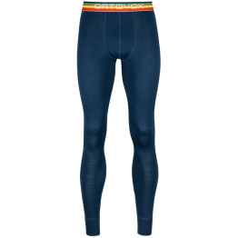 Термоштани Ortovox 185 Rock-n-Wool Long Pants Mns чоловічі deep ocean сині