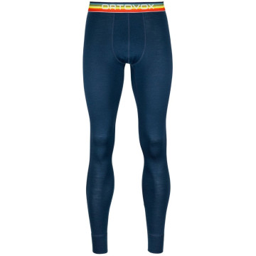 Термоштани Ortovox 185 Rock-n-Wool Long Pants Mns чоловічі deep ocean сині