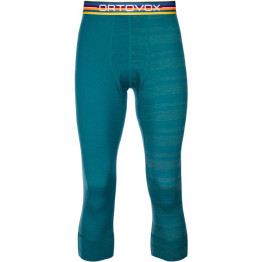 Термоштани Ortovox 185 Rock-n-Wool Short Pants Mns чоловічі pacific green бірюзові