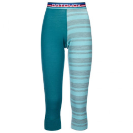 Термоштани Ortovox 185 Rock-n-Wool Short Pants Wms жіночі ice waterfall бірюзові