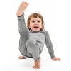Термоштани Turbat Yeti Bottom Kids дитячі cloudburst grey темно-сірі