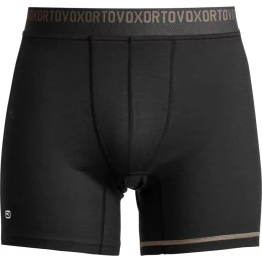 Термотруси Ortovox 185 Rock'n'Wool Boxer Mns чоловічі black raven чорні