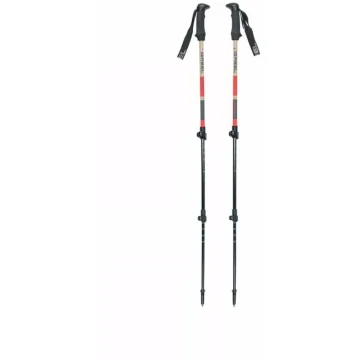 Трекінгові палиці Gabel Mont Blanc 4.0 red чорно-червоні