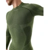 Термофутболка Accapi XPerience чоловіча Military Black зелена