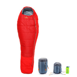 Спальний мішок Pinguin Comfort PFM (-1/-7°C) Red червоний