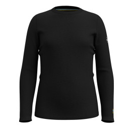 Термофутболка Smartwool Kids' Classic Thermal Merino Base Layer Crew Boxed дитяча Black чорна
